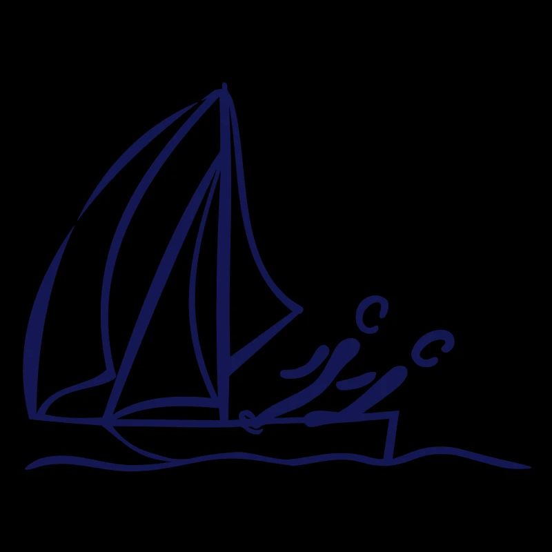 Sailing dinghy