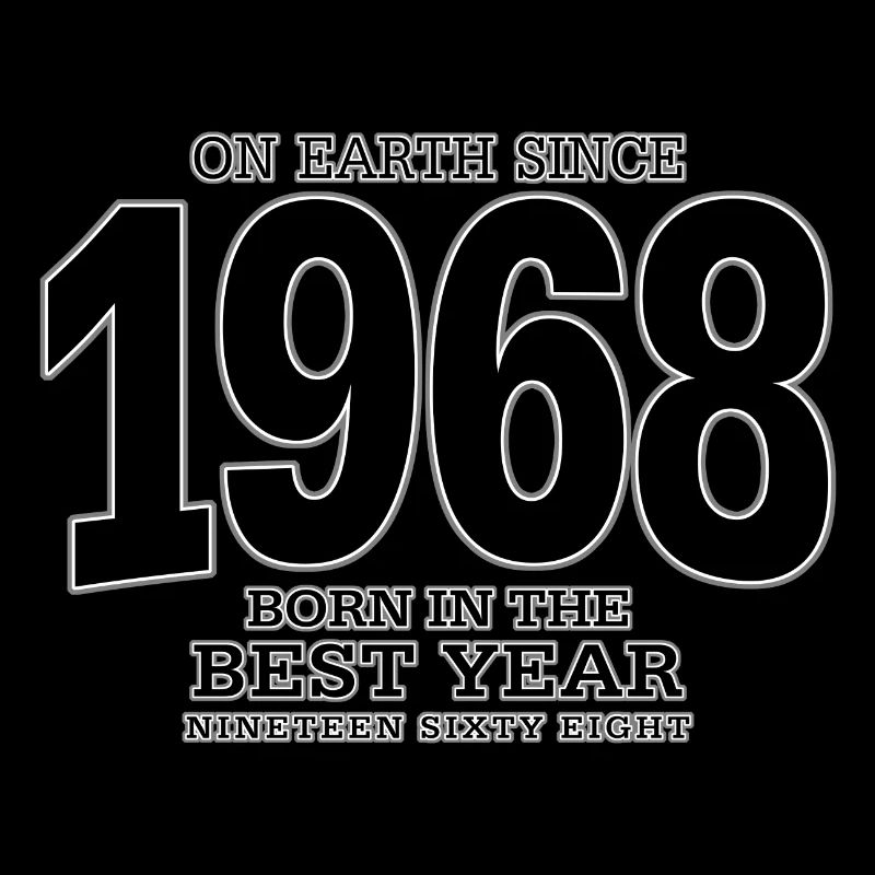 On Earth since 1968 (black)