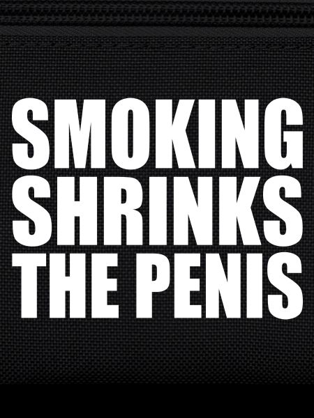 Smoking shrinks the penis