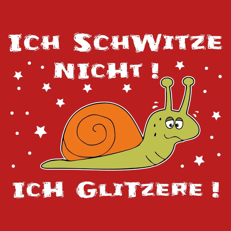 Ich schwitze nicht ich glitzere