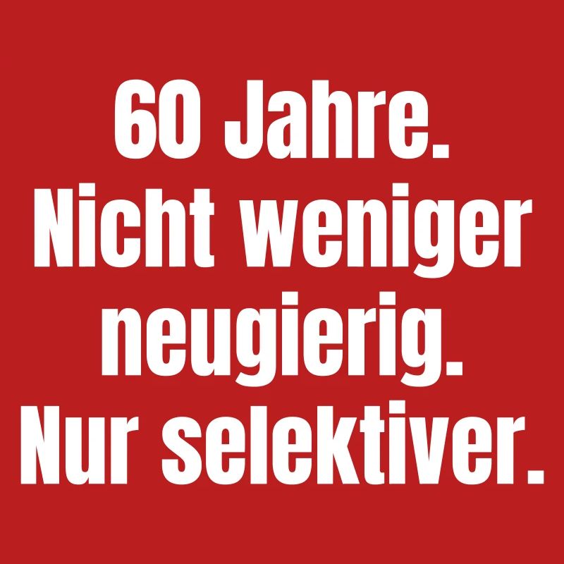 60 years – Curious, selective