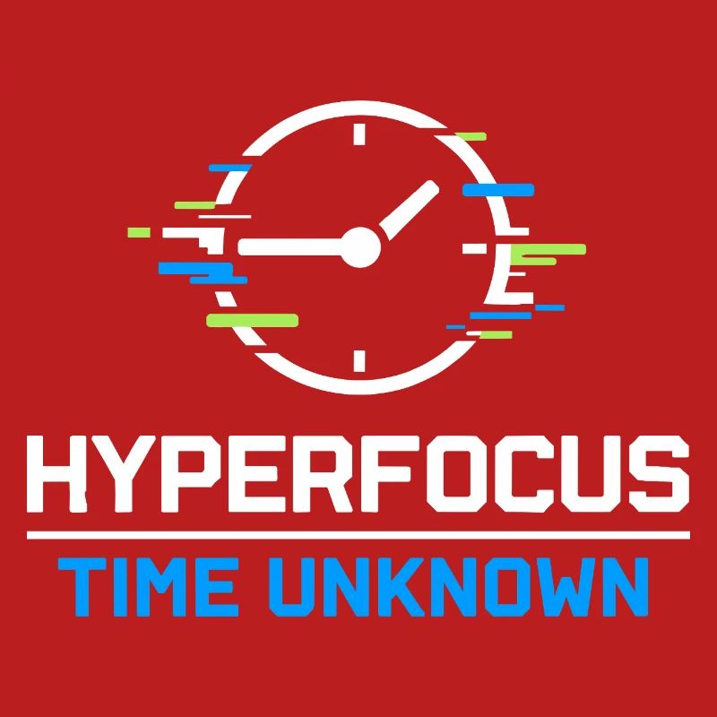 Adhs-hyperfokus-modus Adhs-humor Neurodivergent