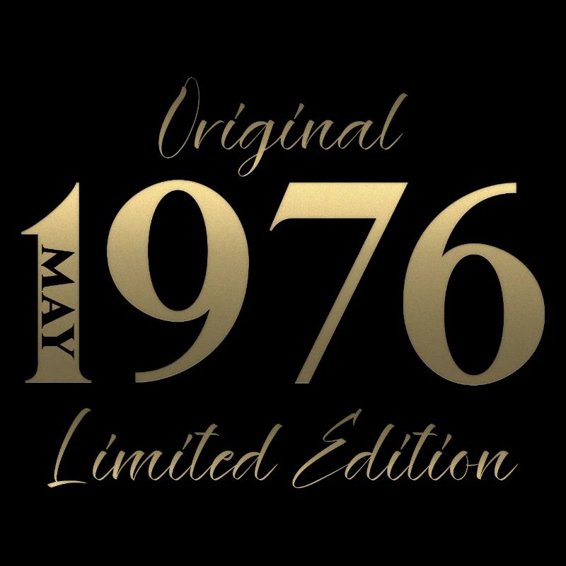 50. Geburtstag Geschenk Mann Original Mai 1976