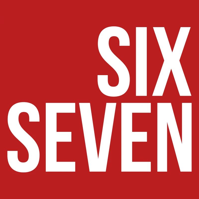 67 "six seven" text