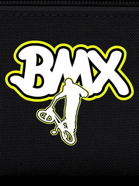 BMX Logo yellow