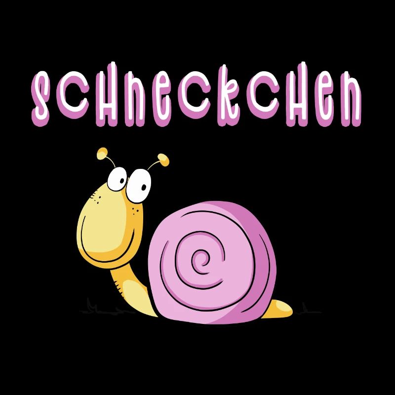 Lustige Scheckchen Schnecke I Comic