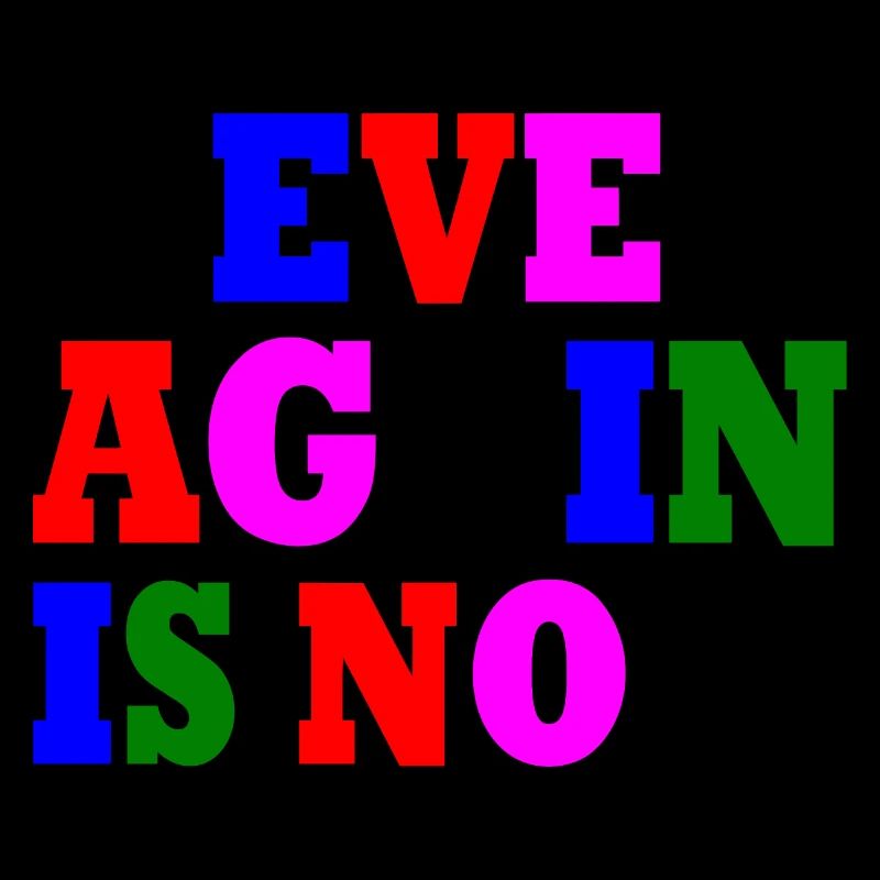 Never again is now