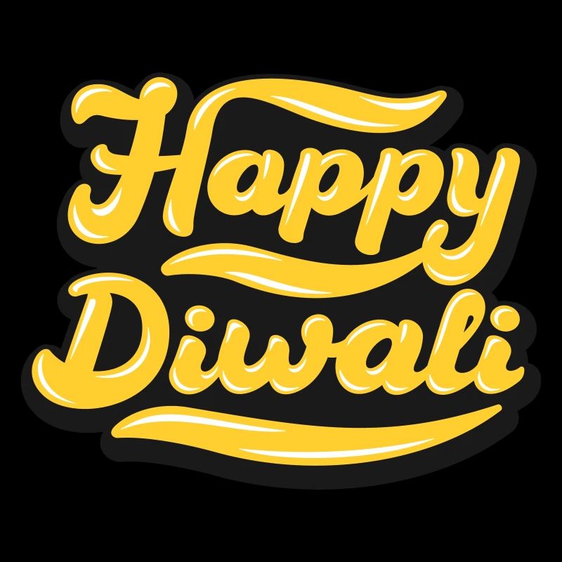 Joyeux Diwali | Diwali | Réf. 02