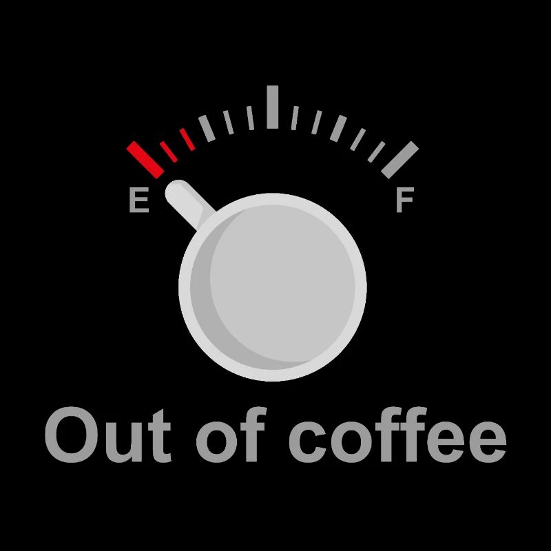 À court de café