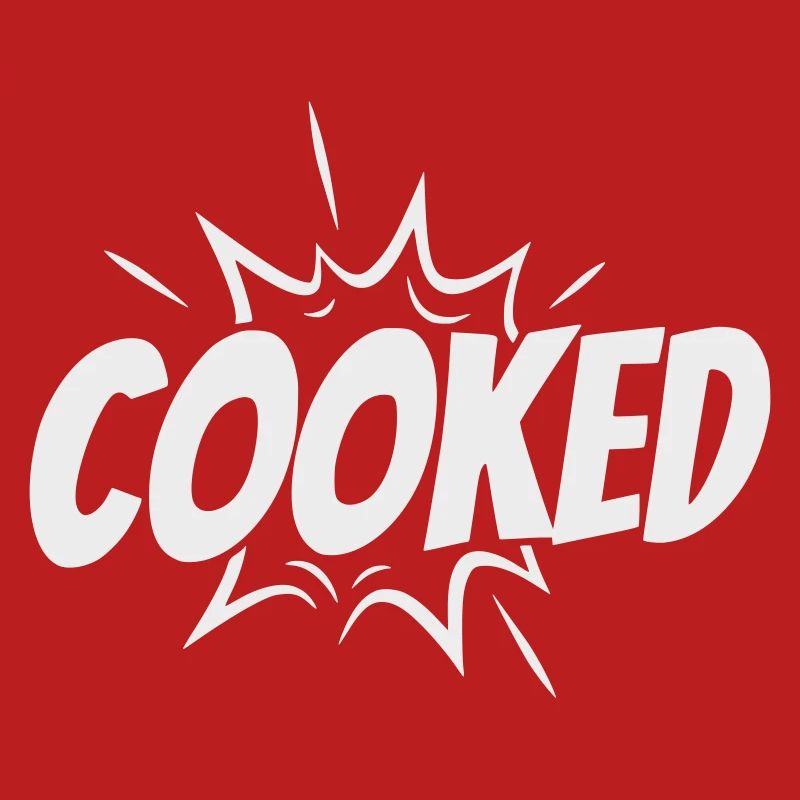 Cooked Explosive Comic Style