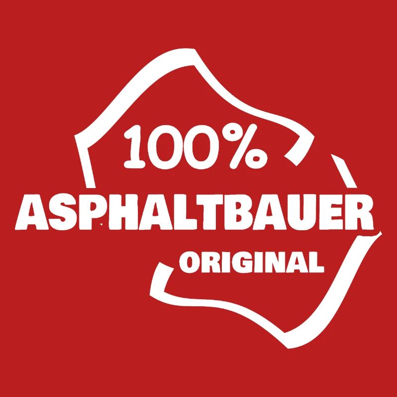 Arbeit Asphaltbauer
