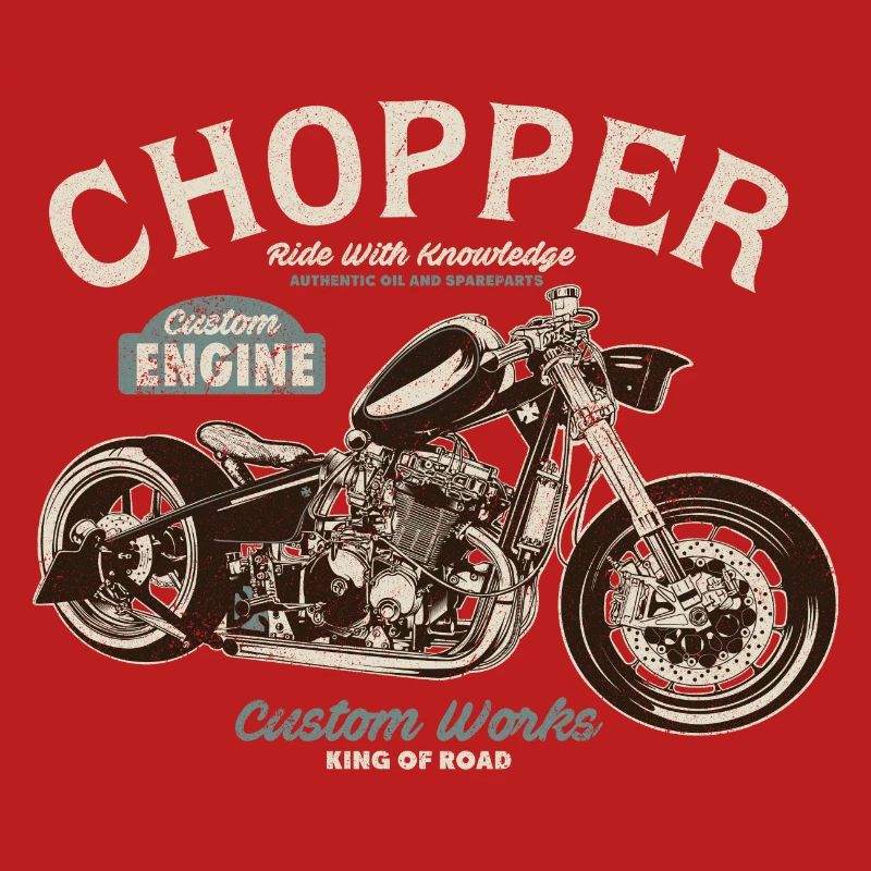 Chopper Custom Engine