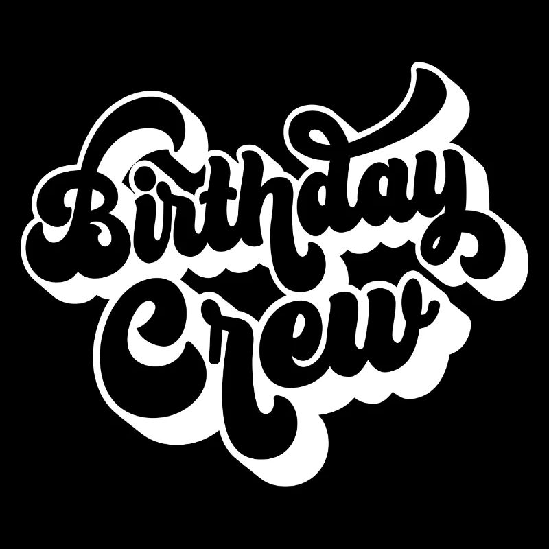 Birthday Crew Matching Gruppe Geburtstagsfeier Outfit