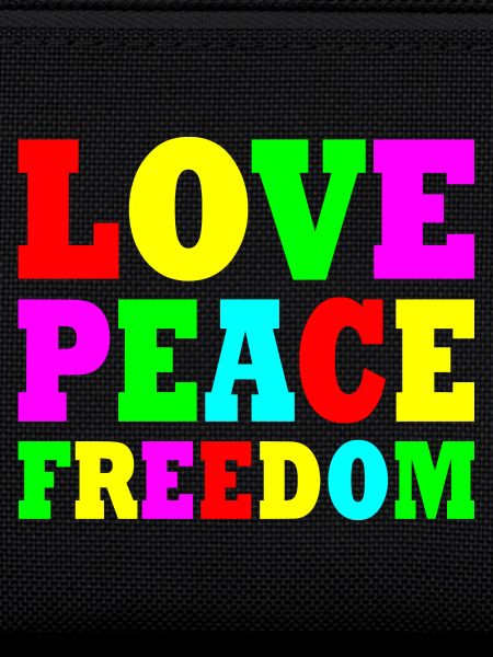 Love peace freedom