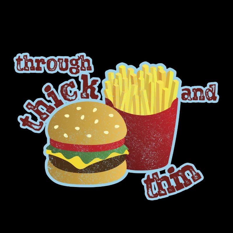 Burger avec frites