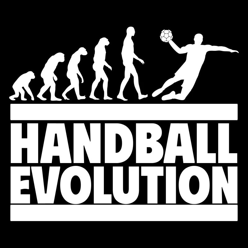Handball Evolution Perfektes Geschenk Handballer