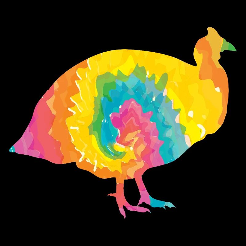 Hühner Hahn Perlhuhn