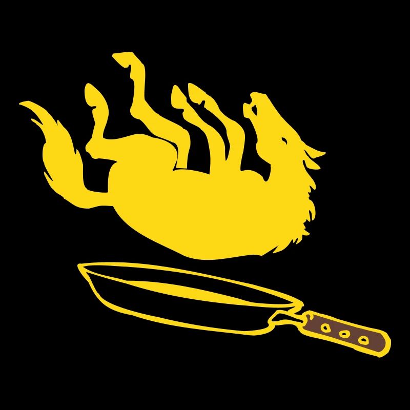 Pferd in der Pfanne