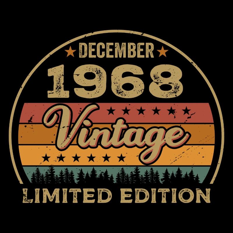 Geburtstag Dezember 1968 Geschenk Dezember 1968