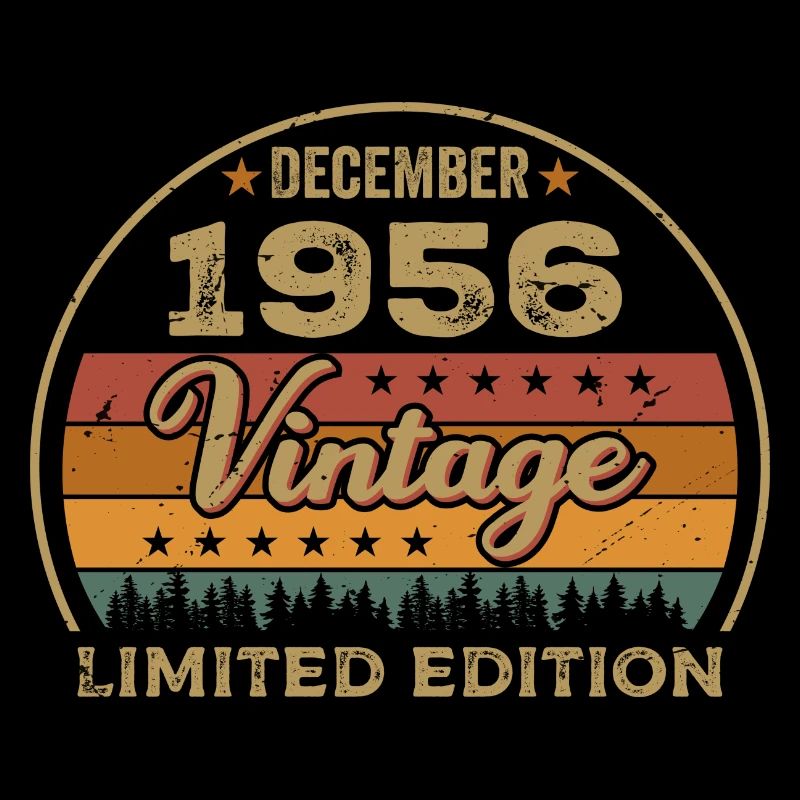 Birthday December 1956 Gift December 1956