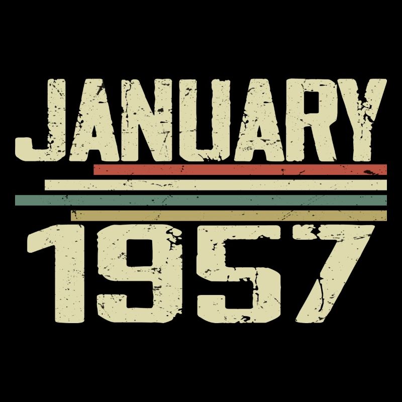 Januar 1957 - Geburtstagsgeschenk Januar 1957
