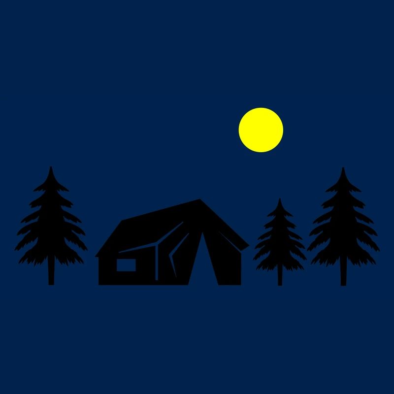 cabane dans la forêt