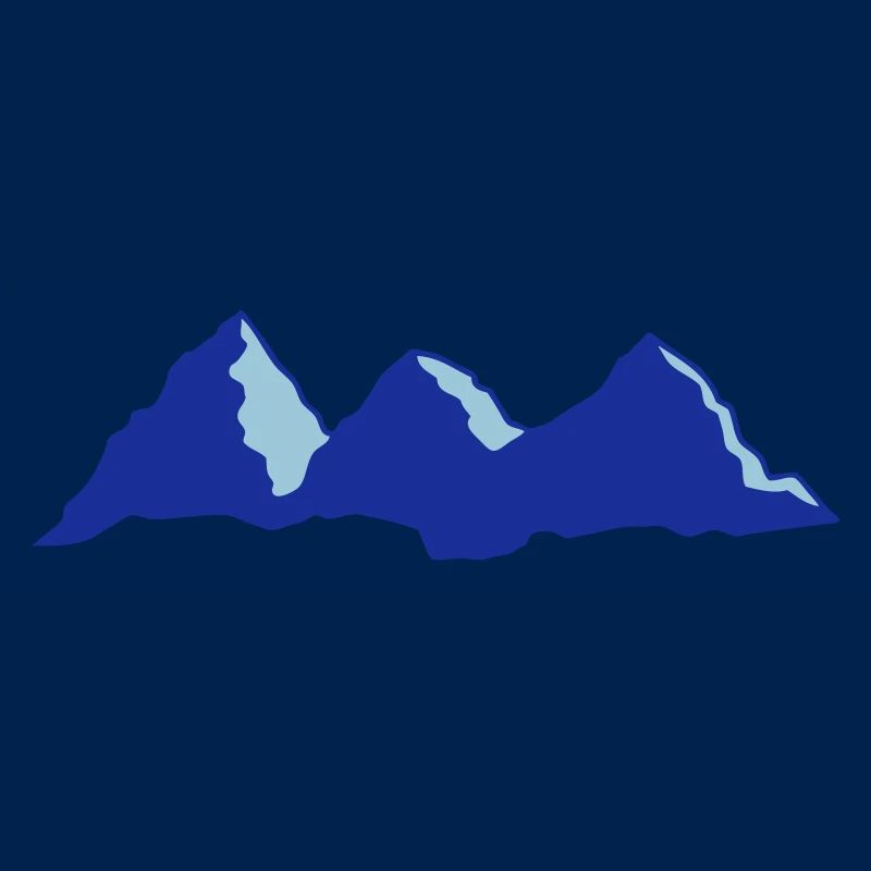 mountain highlander drawing vector