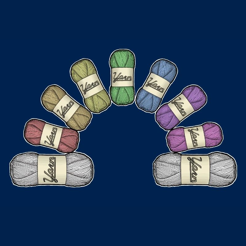 Rainbow or yarn