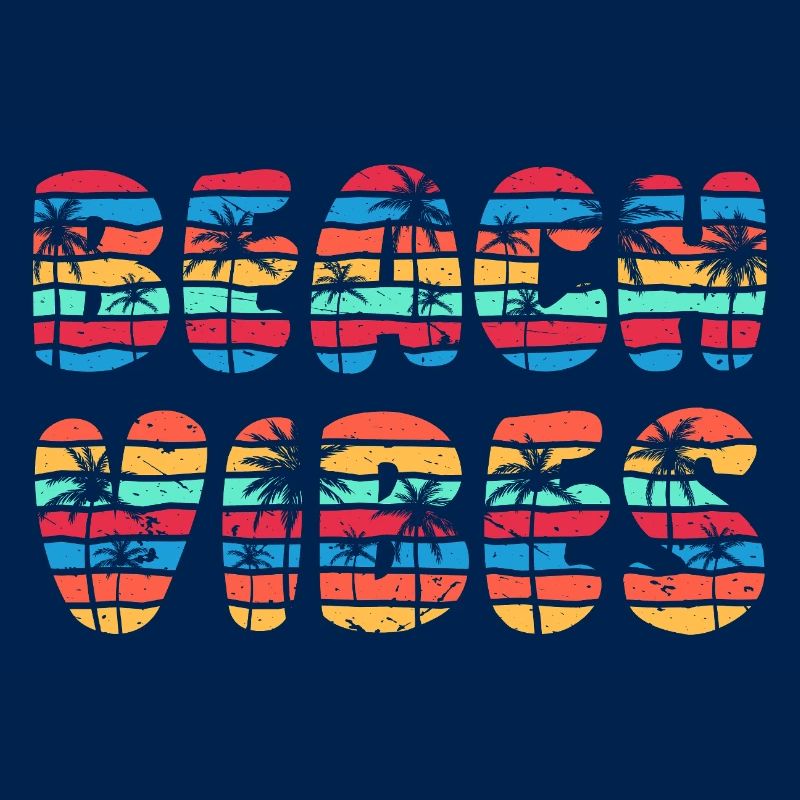 Beach Vibes (lettrage)