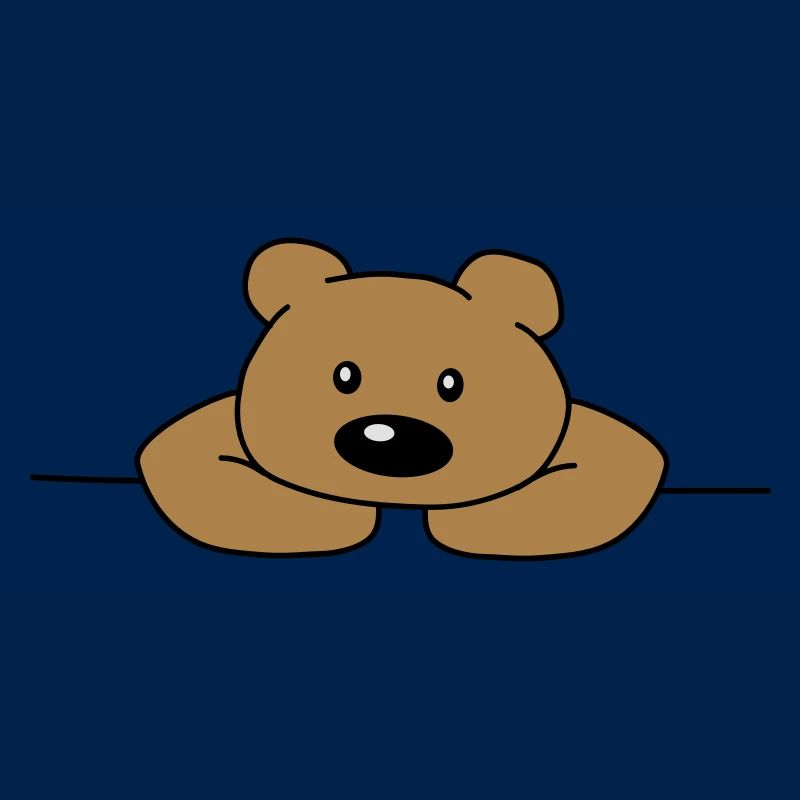 Cute Cute Cute Sad Bear Brown Bear