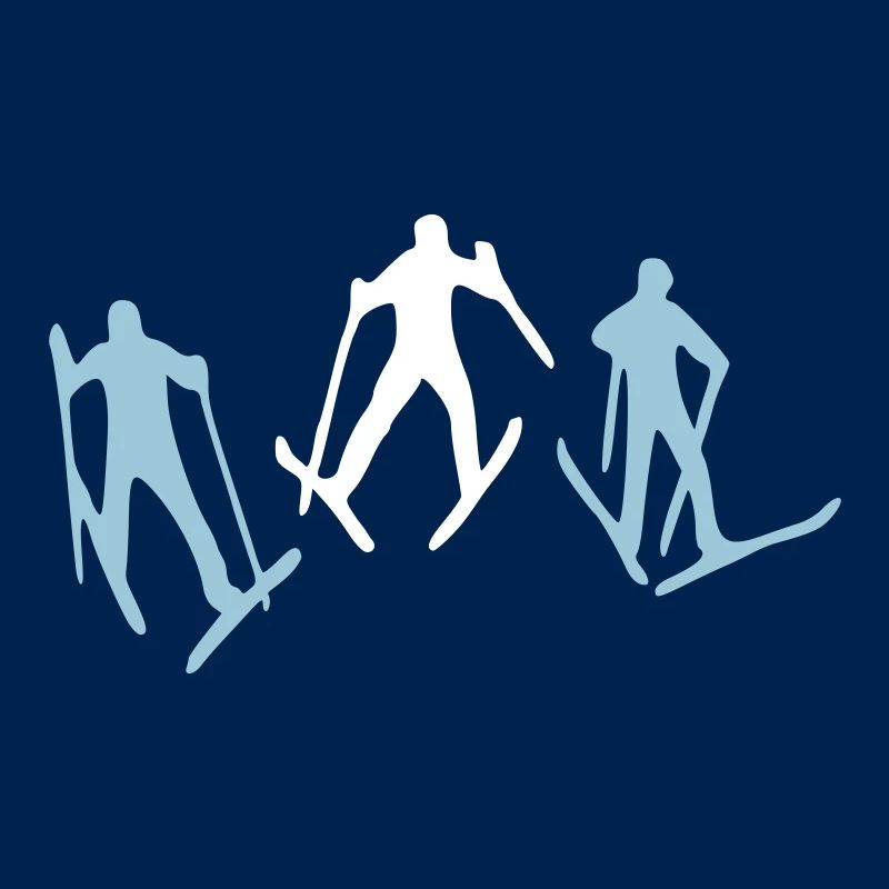 Ski Langlauf Skiläufer