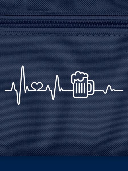 Bier Herzschlag Bierkrug Biertrinker Biergarten