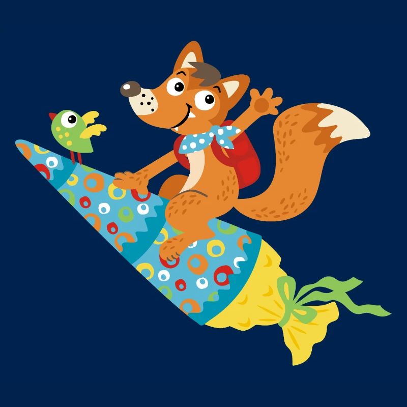 Einschulung Fuchs, Hurra ich bin ein Schulkind!