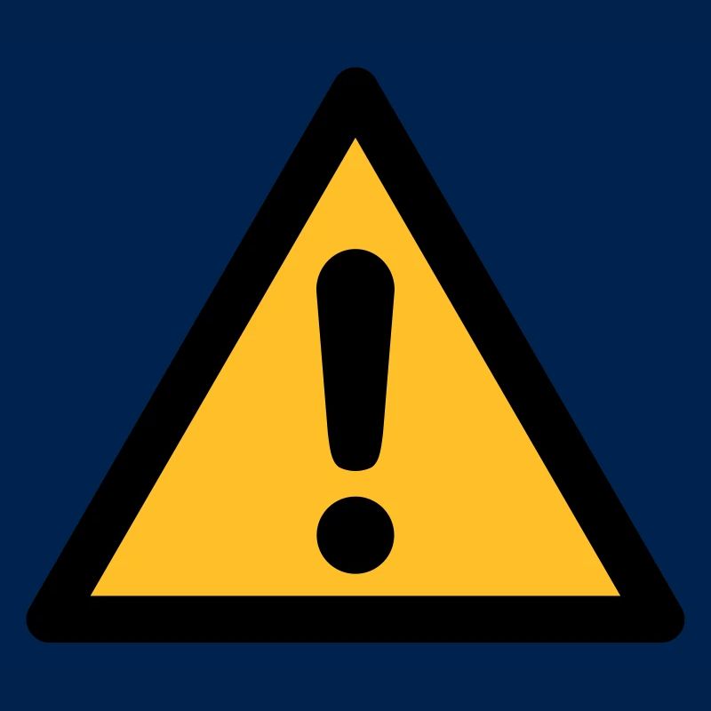 Symbole de danger - Danger général (2 couleurs)