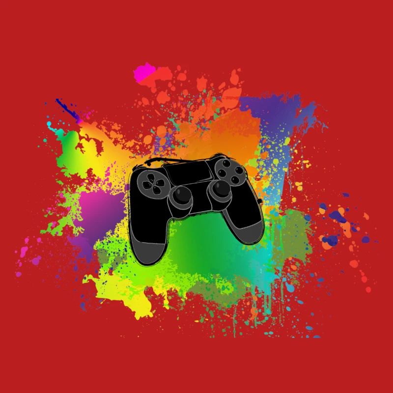 Controller color splash Colorful gaming gift idea