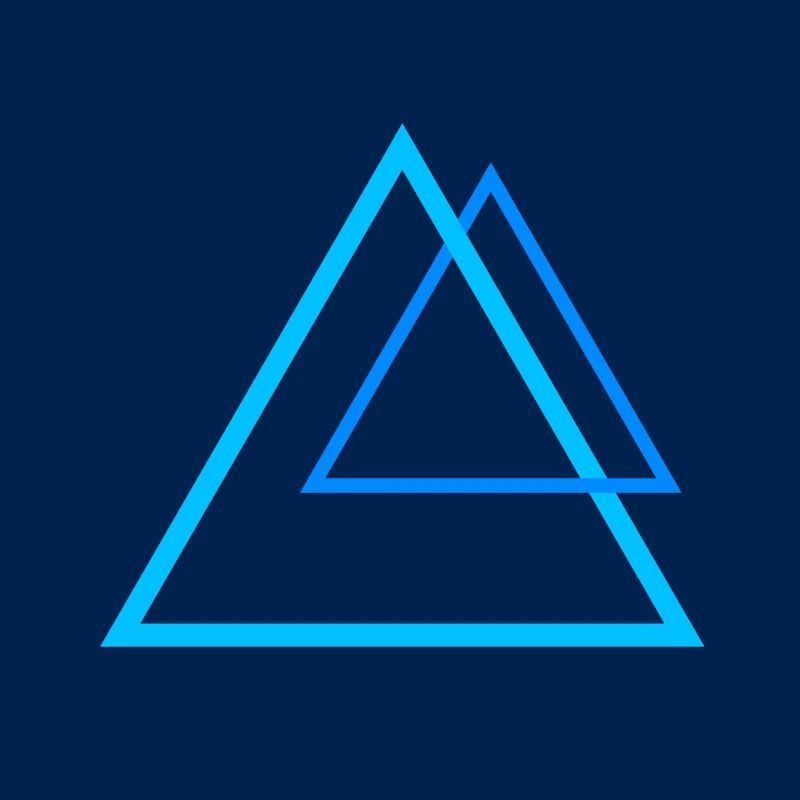 Force pyramids in blue