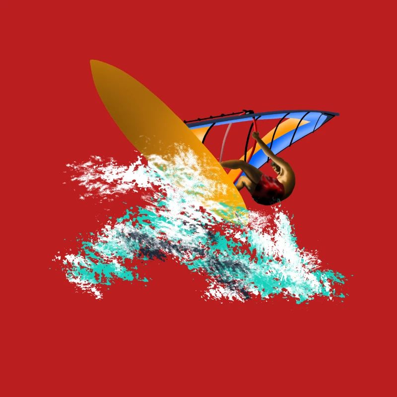 windsurfing