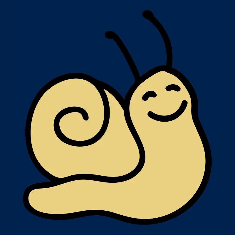 Enthousiaste escargot