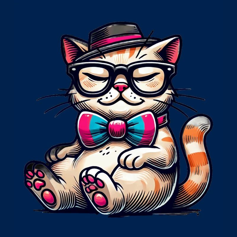 chat élégant