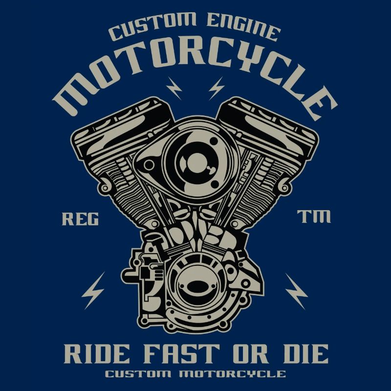 Motorcycle engine conversion Chopper Custom Engine