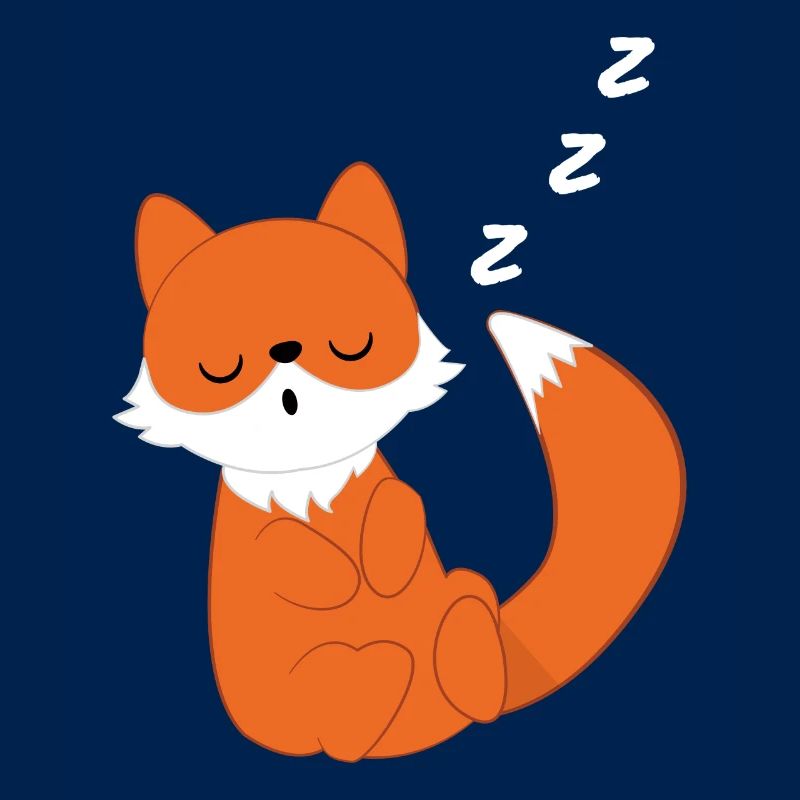 Fox - vixen - Fox lovers - sleeping