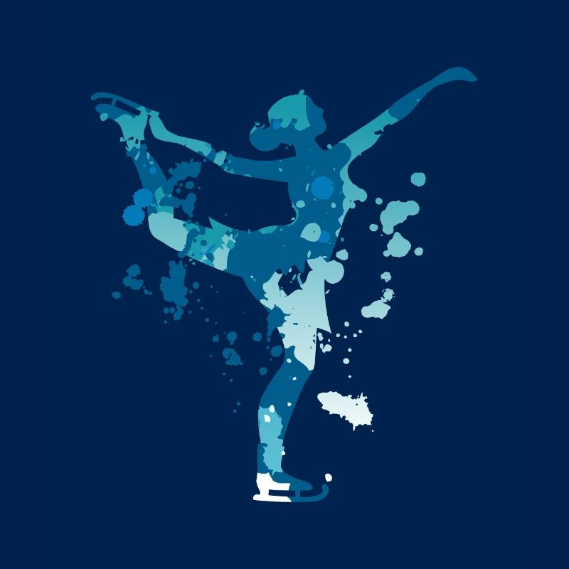 Eiskunstlauf splash