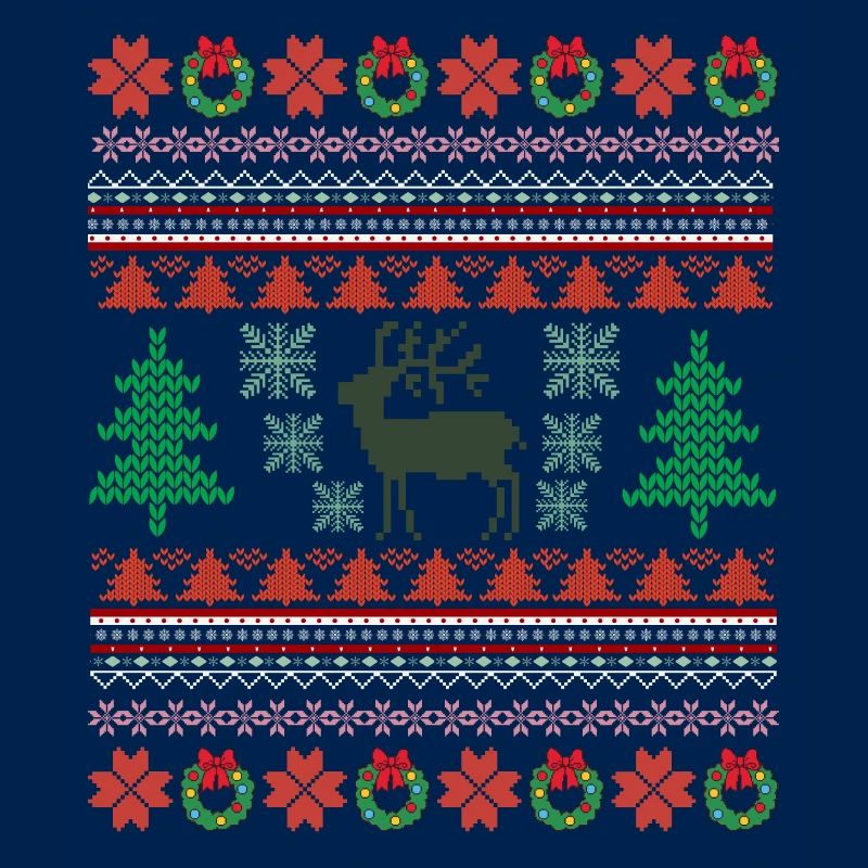 Retro Christmas Pattern 2