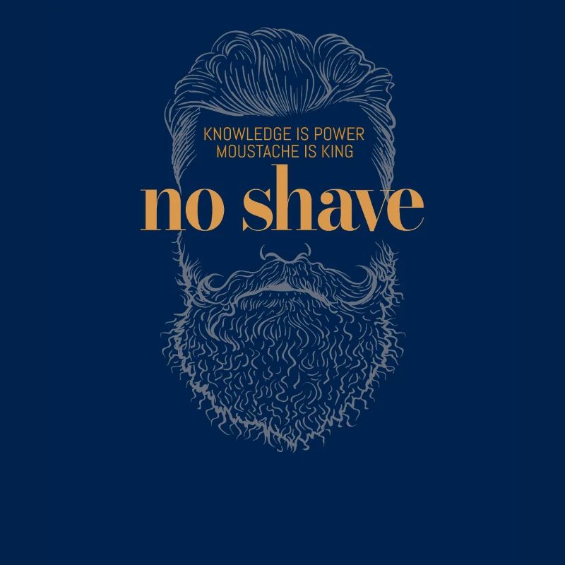 Pas de rasage de barbe Conception graphique Pas de rasage Barbe Graphique