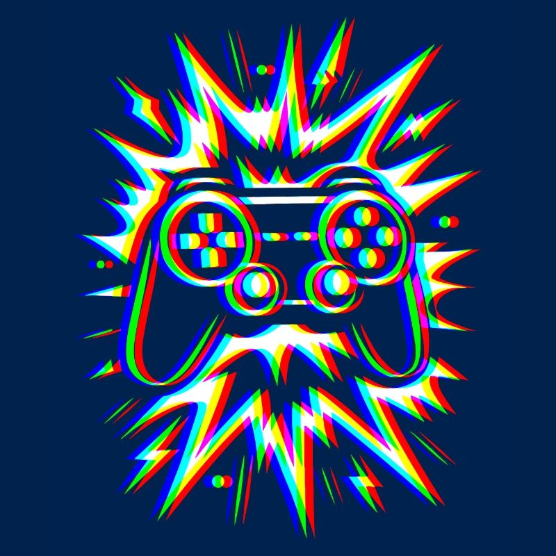 Glitch Controller – Gaming Explosion