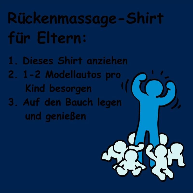 So bekommen Eltern eine Rückenmassage! (