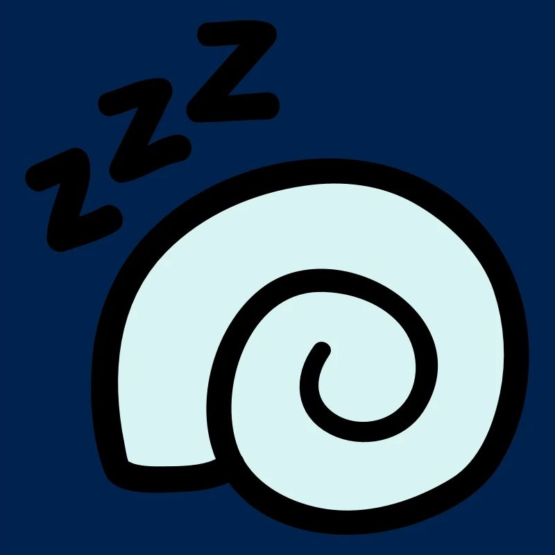 escargot Sleeping