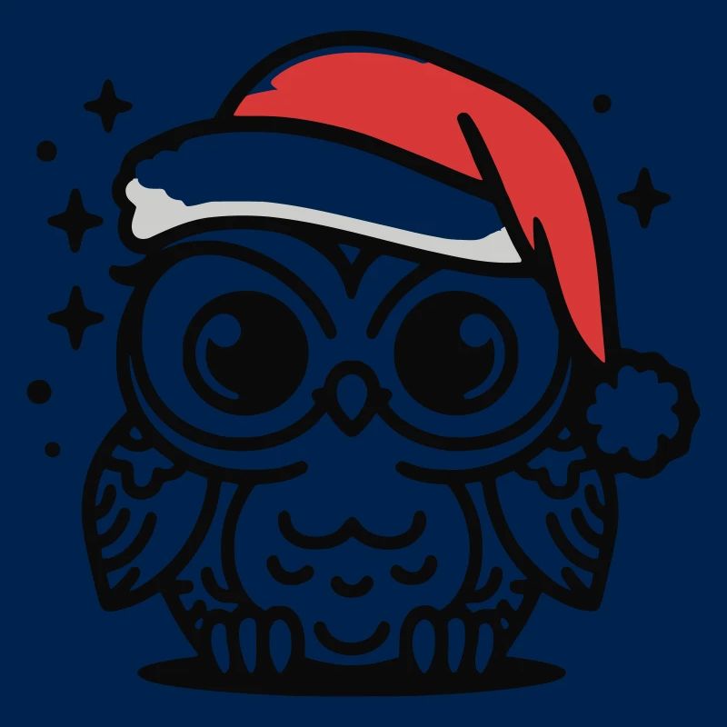 hibou doux Noël