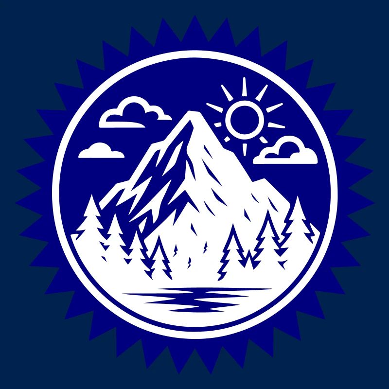 Mountains Nature Logo