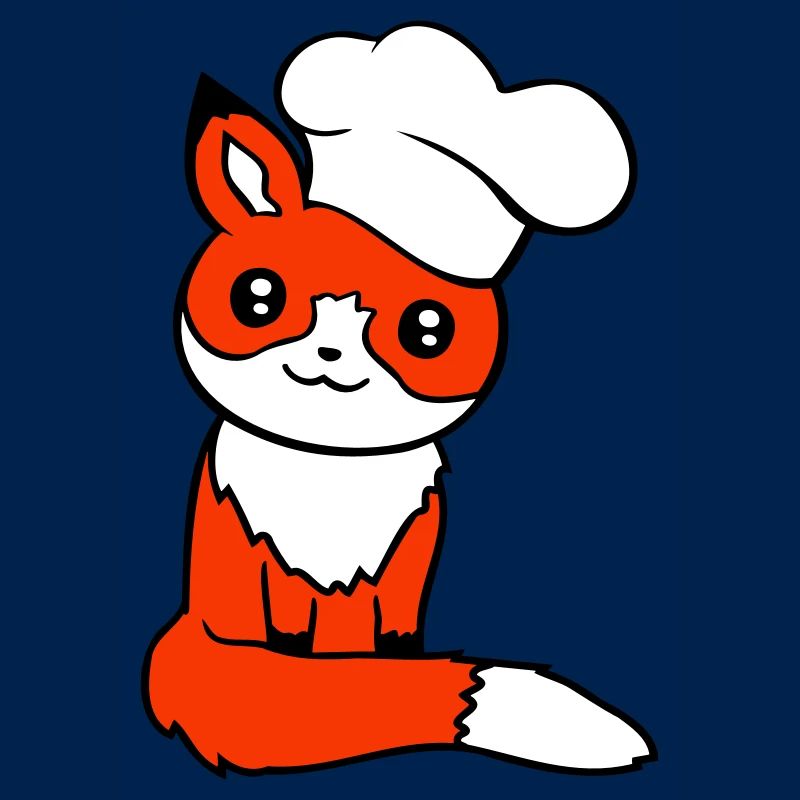 Fox Chef's Hat Chef Cooking Restaurant Kitchen